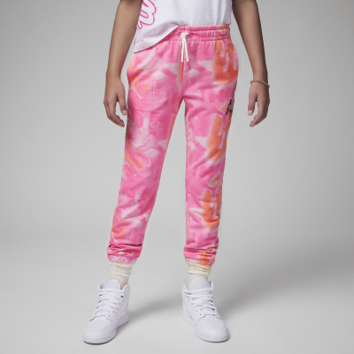Pantalon imprimé en tissu Fleece Essentials Jordan pour Enfant plus âgé - Rose