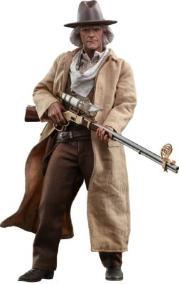 Hot toys Back to the Future 3: Doc Brown 1:6 Scale Figure