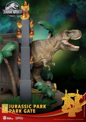 Beast Kingdom Jurassic Park: Park Gate PVC Diorama