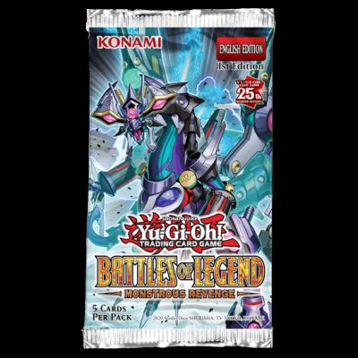 Konami Yu-Gi-Oh!: Battles of Legend - Monstrous Revenge Booster Pack (Prix par pièce)