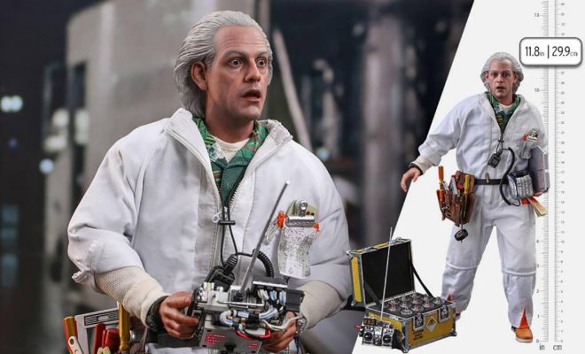 Hot toys Back to the Future: Deluxe Doc Brown 1:6 Scale Figure
