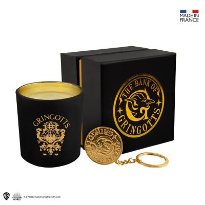 Cinereplicas Harry Potter: Gringotts Scented Candle With Keychain