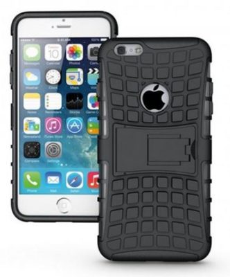 Redneck Tetron Rugged - Coque Apple iPhone 6 Plus Coque Arrière Rigide Antichoc - Noir