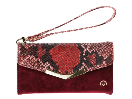Mobilize Gelly Velvet - Coque Apple iPhone XR Détachable 2in1 Pochette - Red Snake
