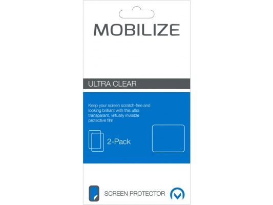 Mobilize - Motorola Moto G8 Plus Protection d'écran Film - Compatible Coque (Lot de 2)