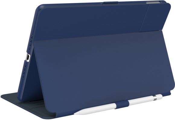 Speck Balance Folio - Coque Apple iPad 8 (2020) Etui + Porte-crayon - Coastal Blue