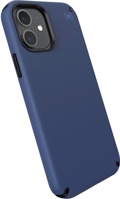 Speck Presidio2 - Coque Apple iPhone 12 Pro Coque Arrière Rigide Antichoc - Coastal Blue