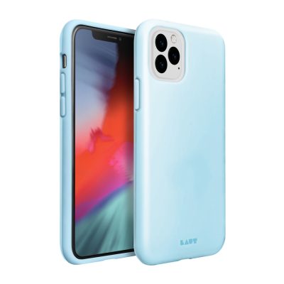 LAUT Huex Pastel - Coque Apple iPhone 11 Pro Coque Arrière Rigide - Baby Blue