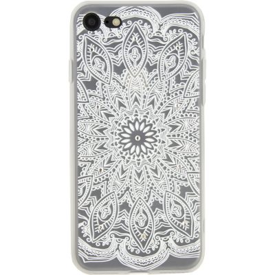 Xccess - Coque Apple iPhone 6s Coque arrière en TPU Souple - Mandala Glitter Stone White