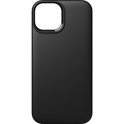 Nudient Thin Precise - Coque Apple iPhone 15 Coque Arrière Rigide Compatible MagSafe - Ink Black