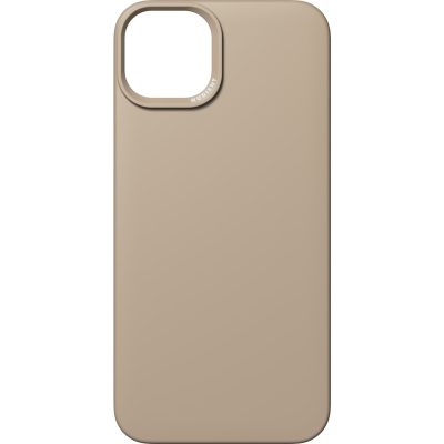 Nudient Thin Precise - Coque Apple iPhone 15 Plus Coque Arrière Rigide Compatible MagSafe - Clay Beige