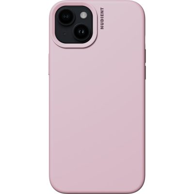 Nudient Base - Coque Apple iPhone 15 Plus Coque arrière en Silicone Souple - Baby Pink