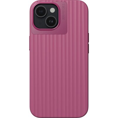 Nudient Bold - Coque Apple iPhone 15 Coque Arrière Rigide - Deep Pink