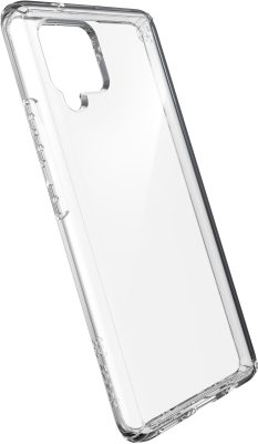 Speck Presidio Exotech - Coque Samsung Galaxy A42 5G Coque Arrière Rigide Antichoc - Transparent