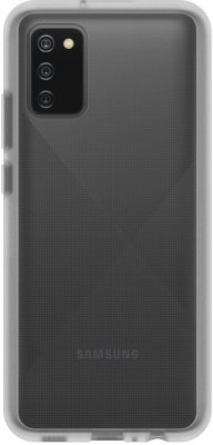 Otterbox React - Coque Samsung Galaxy A02s Coque Arrière Rigide Antichoc - Transparent