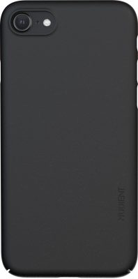 Nudient Thin Precise - Coque Apple iPhone SE (2022) Coque Arrière Rigide - Ink Black