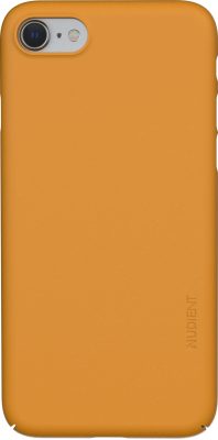 Nudient Thin Precise - Coque Apple iPhone SE (2022) Coque Arrière Rigide - Saffron Yellow