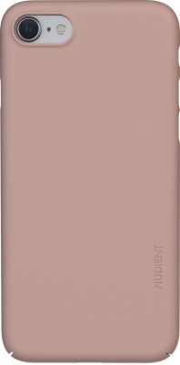 Nudient Thin Precise - Coque Apple iPhone SE (2022) Coque Arrière Rigide - Dusty Pink