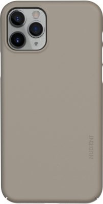 Nudient Thin Precise - Coque Apple iPhone 11 Pro Coque Arrière Rigide - Clay Beige
