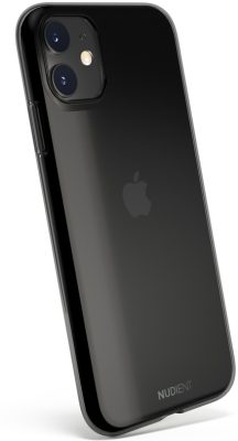 Nudient Thin - Coque Apple iPhone 11 Coque arrière en TPU Souple - Ink Black