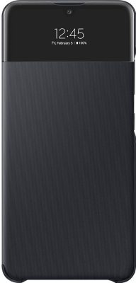 Samsung S-View - Coque Samsung Galaxy A32 4G Etui - Noir