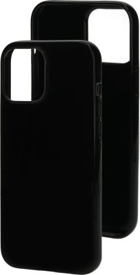 Mobiparts Classic - Coque Apple iPhone 13 Pro Max Coque arrière en TPU Souple - Noir