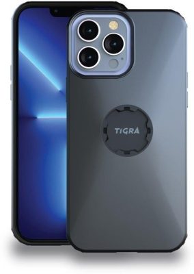 Tigra Mountcase 2 - Coque Apple iPhone 13 Pro Max Coque Arrière Rigide Antichoc - Bleu