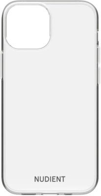 Nudient Thin Glossy - Coque Apple iPhone 13 Mini Coque Arrière Rigide - Transparent
