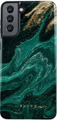 Burga Tough - Coque Samsung Galaxy S22 Coque Arrière Rigide Antichoc - Emerald Pool