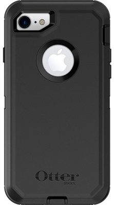 Otterbox Defender - Coque Apple iPhone 7 Coque Arrière Rigide Antichoc - Noir