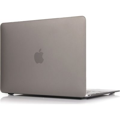 Mobigear Matte - Apple MacBook 12 Pouces (2015-2017) Coque MacBook Rigide - Gris