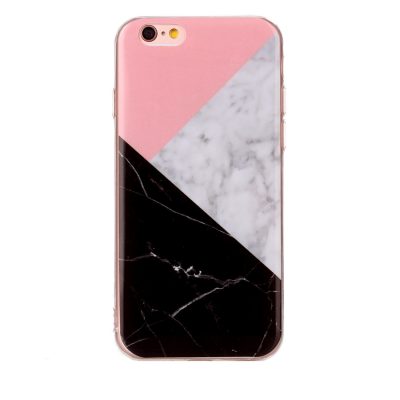 Mobigear Marble - Coque Apple iPhone 6 Coque arrière en TPU Souple - Tricolore