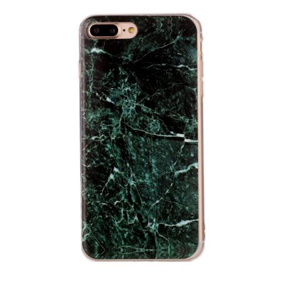 Mobigear Marble - Coque Apple iPhone 7 Plus Coque arrière en TPU Souple - Vert