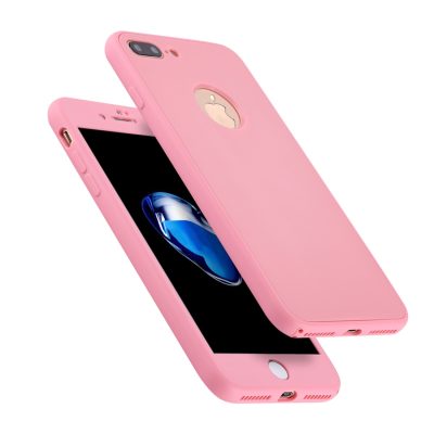 Mobigear FlexGuard - Coque Apple iPhone 7 Plus Coque arrière en TPU Souple - Rose