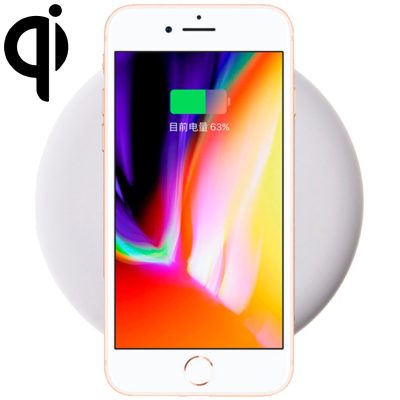 Mobigear Soft Touch - Chargeur Qi Wireless 5W 1A - Blanc