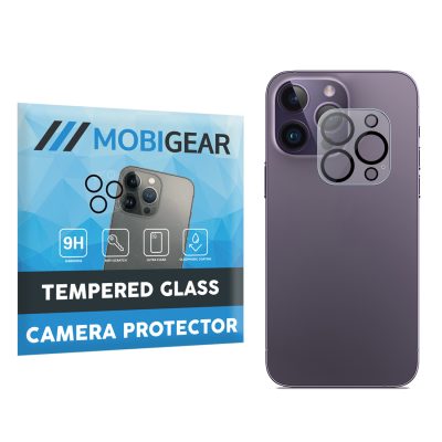 Mobigear - Apple iPhone 15 Pro Verre trempé Protection Objectif Caméra - Compatible Coque