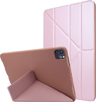 Mobigear Origami - Coque Apple iPad Pro 11 (2020) Etui - Rose doré