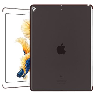 Mobigear Color - Coque Apple iPad Pro 12.9 (2017) Coque arrière en en TPU Souple - Noir