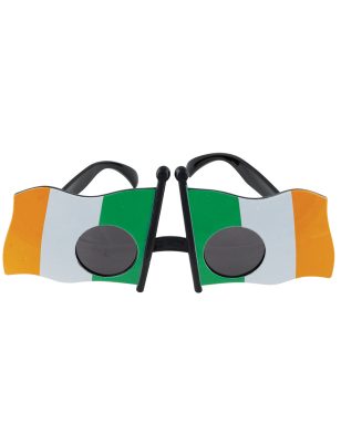 Lunettes drapeau de l'Irlande adulte