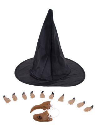 Kit accessoires sorcière femme