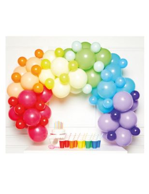 Kit arche de 85 ballons multicolore