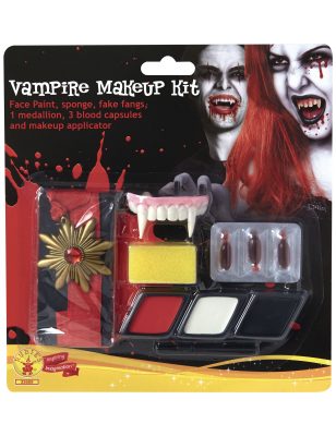 Kit maquillage et accessoires vampire
