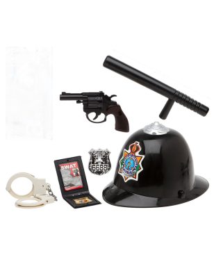 Kit accessoires policier 6 pièces