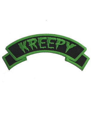 Patch Kreepsville Kreep vert-fond