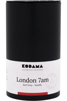 Thé noir Earl Grey & vanille London 7am                                - Kodama