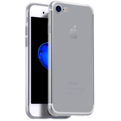 Mobigear Ultra Thin - Coque Apple iPhone 7 Thin Coque arrière en TPU Souple - Transparent