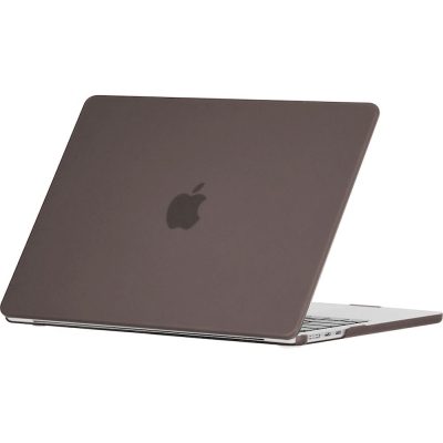 Mobigear Matte Case - Apple MacBook Air 13 Pouces (2022) Coque MacBook Rigide - Gris