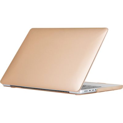 Mobigear Metallic - Apple MacBook Pro 16 Pouces (2021-2023) Coque MacBook Rigide - Or