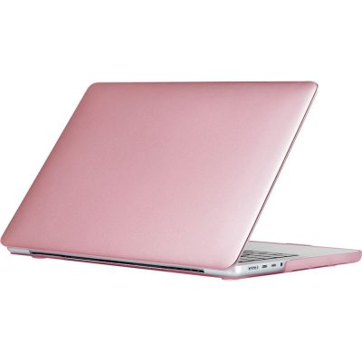 Mobigear Metallic - Apple MacBook Pro 16 Pouces (2021-2023) Coque MacBook Rigide - Rose doré