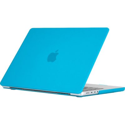 Mobigear Matte - Apple MacBook Pro 14 Pouces (2021-2023) Coque MacBook Rigide - Bleu